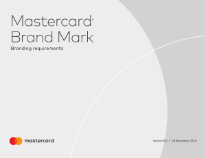 Mastercard brand Mark guidelines v8,3