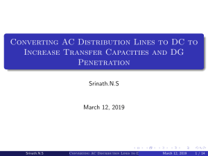 Converting AC Distribution to DC