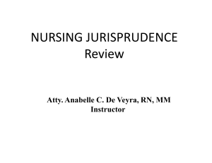 docuri.com nursing-jurisprudence-review