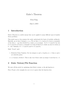 eulers-theorem