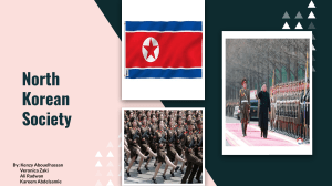 North korean society