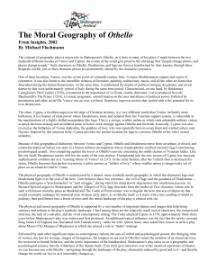 The Moral Geography of Othello