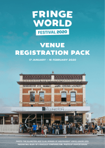 2020 Fringe Venue Registration Pack 