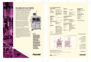 m620 DATA SHEET