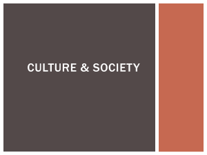 culture & society