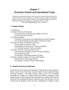 ECONOMIC GROWTH AND TrDE