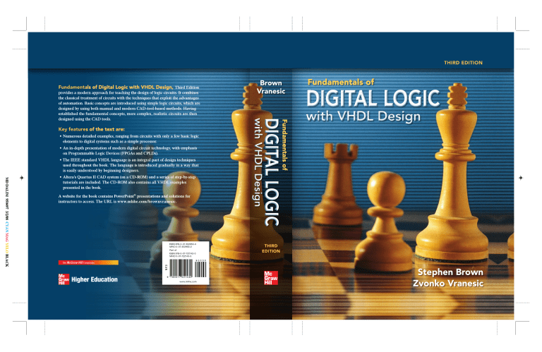 Fundamentals Of Digital Logic With Vhdl Design 3rd Edition