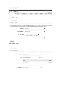 Manual Creacion VPC