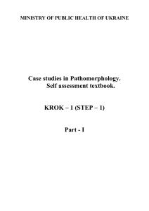 Pathomorphology krok
