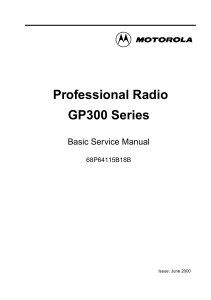 MOTOROLA GP5T SM