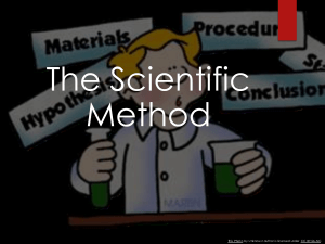 1.Scientific Method EA