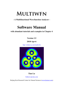 Multiwfn 3.5
