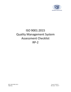 RP2-ISO9001 2015