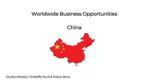 Worldwide Business Opportunities