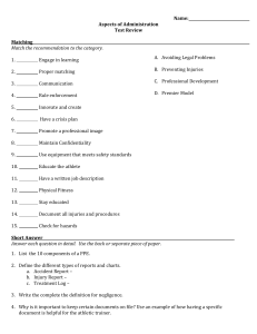 Aspects of Admin Test Review