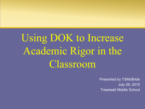 PD DOK Rigor Must-Have !!!