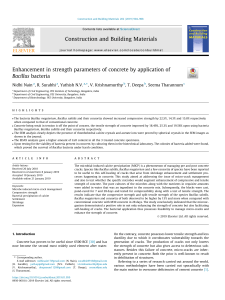 1-s2.0-S0950061819300595-main enhancement in strength parameters of concrete by using bacillus bacteria