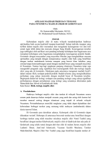 Majelis Zikir di Gorontalo: Fikih & Teologi