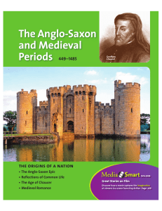 Historical Essay Anglo-Saxons