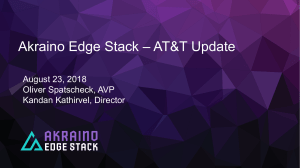 AT&T Akraino Edge Stack Network Cloud Blueprint seed code