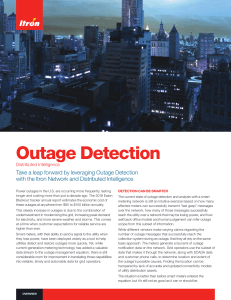 Outage Detection