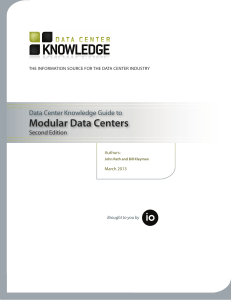 Data Center Knowledge Guide to Modular Data Centers