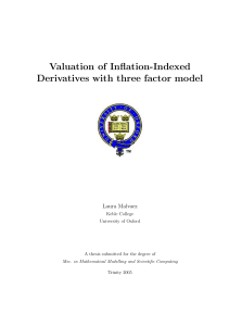 Valuation of Inflation-indexed derivatives
