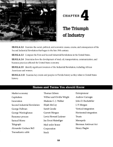 Book Chapter 4 Triumph of Industry