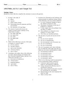 Ch. 1 and 2 Sample Test Answers.pdf  APES