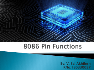 8086 Pin Functions (2)