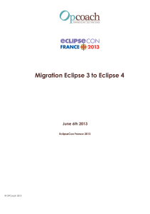 ECF2013 MigrationE3toE4