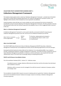 Collections-Management-Framework