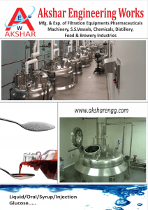 Liquid-Oral-Syrup Manufacturing Plant