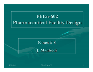Pharmaceutical Facility Design