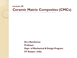 20. Ceramic Matrix Composites