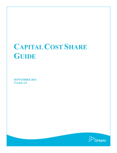 Capital Hospital Cost Share Agreement Guide