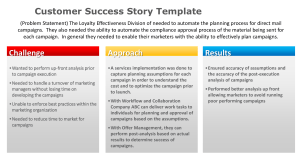 Customer Success Story Template