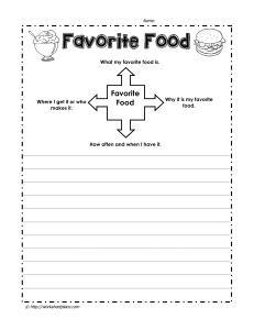 Favorite-Food-Paragraph10042019