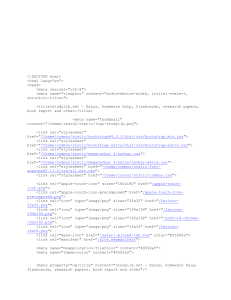 DOCTYPE html