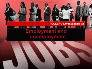 Ch. 30 - Employment and Unemployment