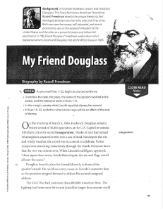 Max Wald - My Friend Douglass