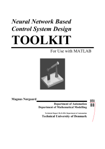 Neural Network based Control System Design Toolkit - Norgaard-1997