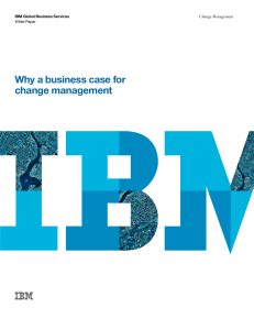 IBM change management
