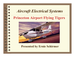 AIRCRAFT ELECTRICAL SYSTEMS