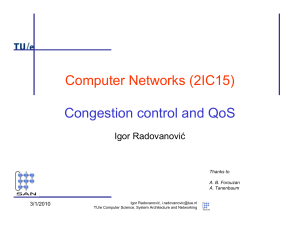 congestion and QoS