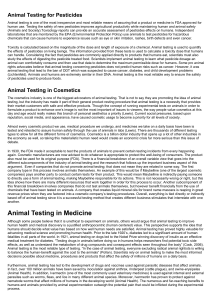 animal testing 