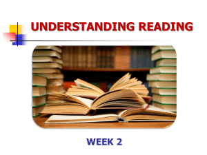 Week 2 - Main PPT - READING