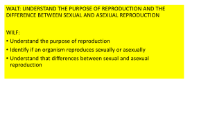 Year 8 Asexual and Sexual reproduction