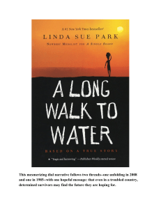 A Long Walk to Water - Linda Sue Park