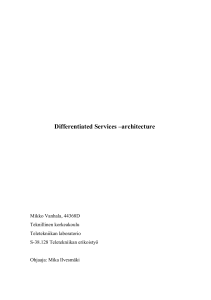 Cisco-DIFFSERV – Differentiated Services-diffserv